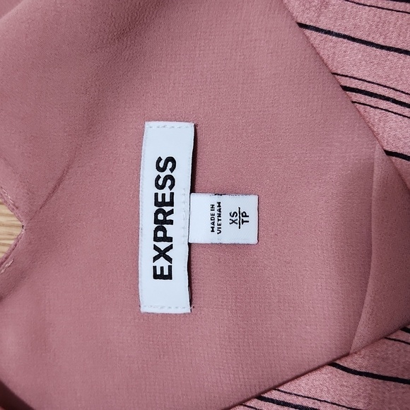 Express Satin Silky Paisley Print Spaghetti Strap Cami Top Blouse Size XS EUC - Picture 7 of 9